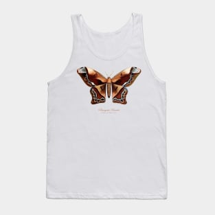 Moth - Giant Silk Moth, Rhescyntis Hercules or Arsenura Sylla Tank Top